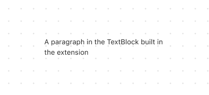 TextBlock